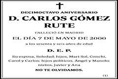 Carlos Gómez Rute